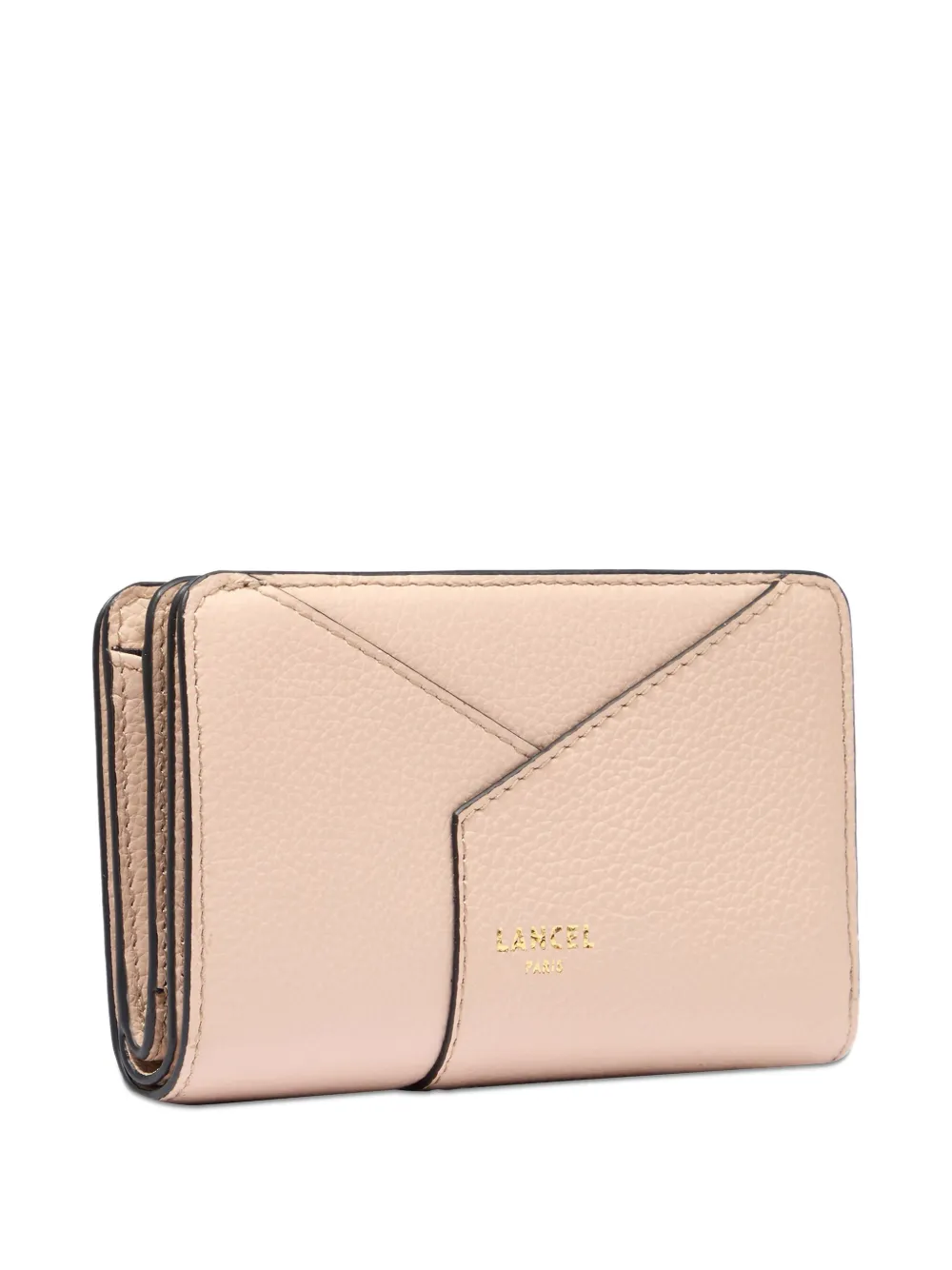 Lancel Zipped Rectangular Wallet In Neutral