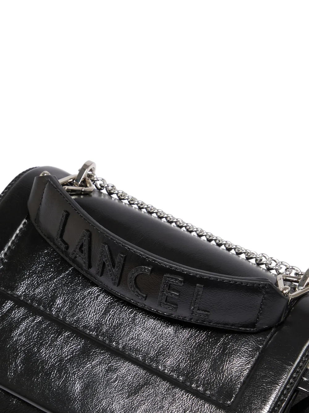 Lancel Small Ninon Cross Body Bag In Black