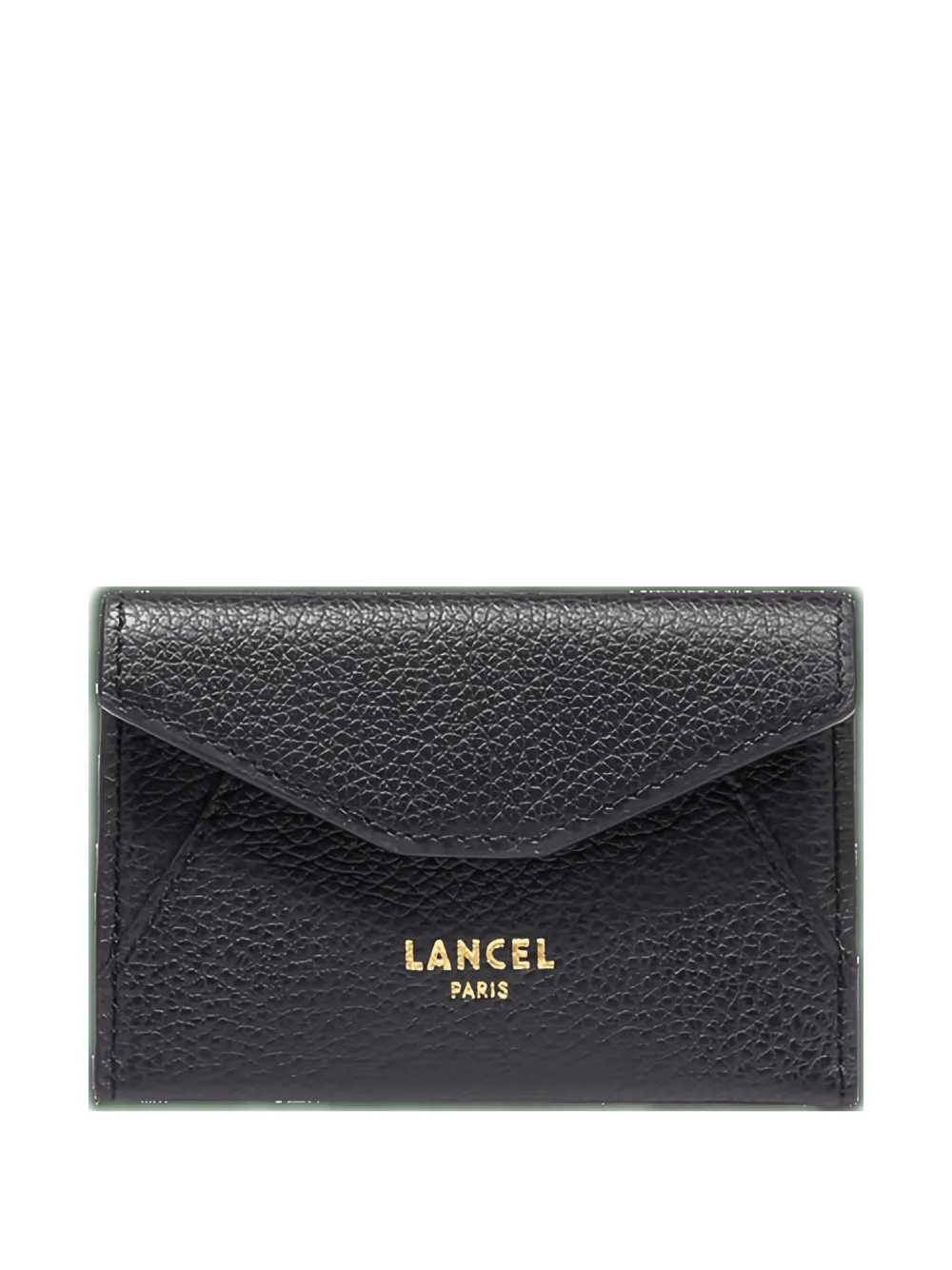 Lancel Envelope Small Clutch Bag In Black
