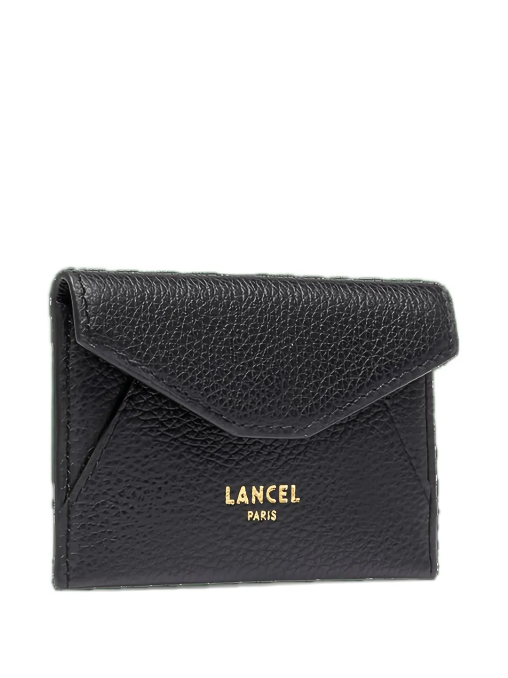 Lancel Envelope Small Clutch Bag In Black