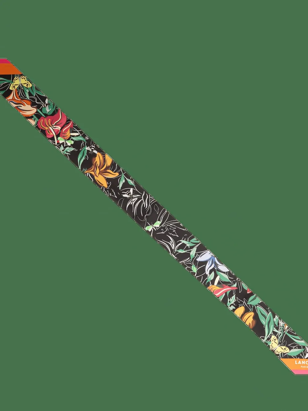 Lancel Floral-motif Silk Headband In Multi