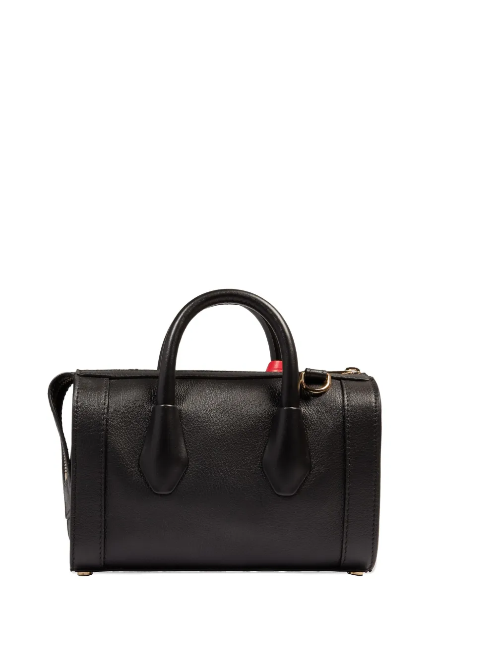 Lancel BCBG leren mini-shopper met handvat - Zwart