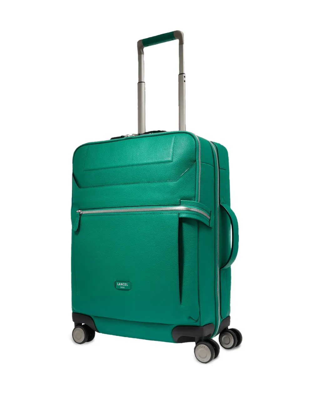 Lancel Ninon leren koffer met logodetail Groen