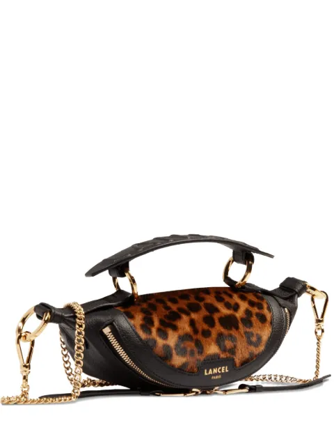 Lancel Origami レオパード ショルダーバッグ ミニ