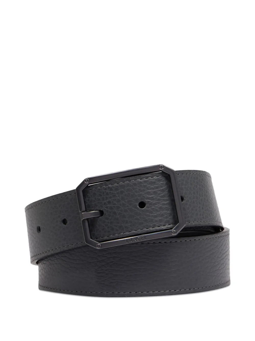 Lancel leather buckle belt | Grey | Image 1