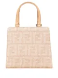 Fendi Pre-Owned 2000-2010 Zucca Felt handbag - Brown