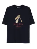 Drôle De Monsieur Le Grand Hôtel key-tassel T-shirt - Blue