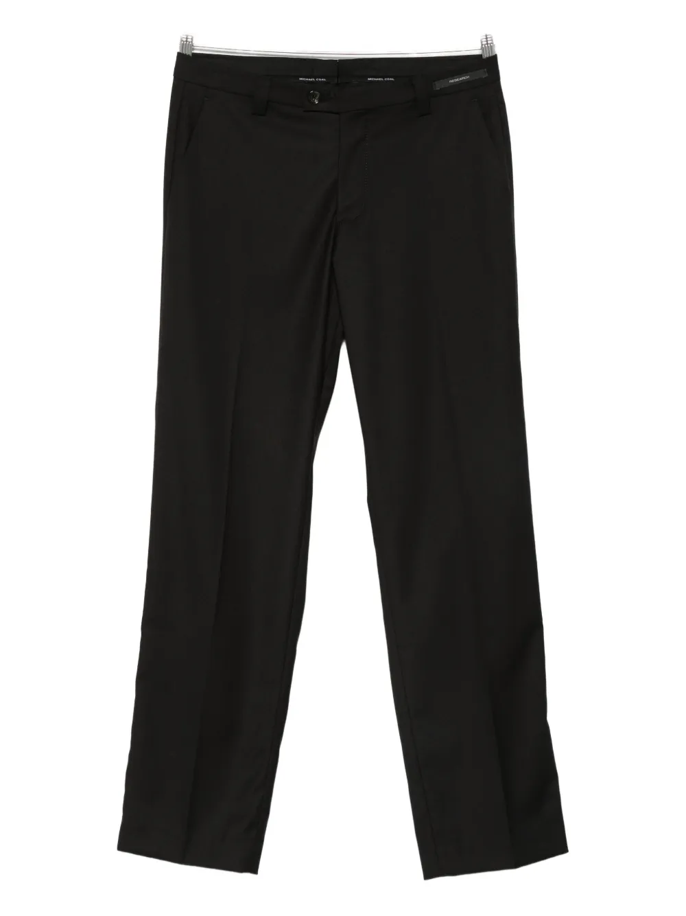 michael coal straight-leg trousers - Nero