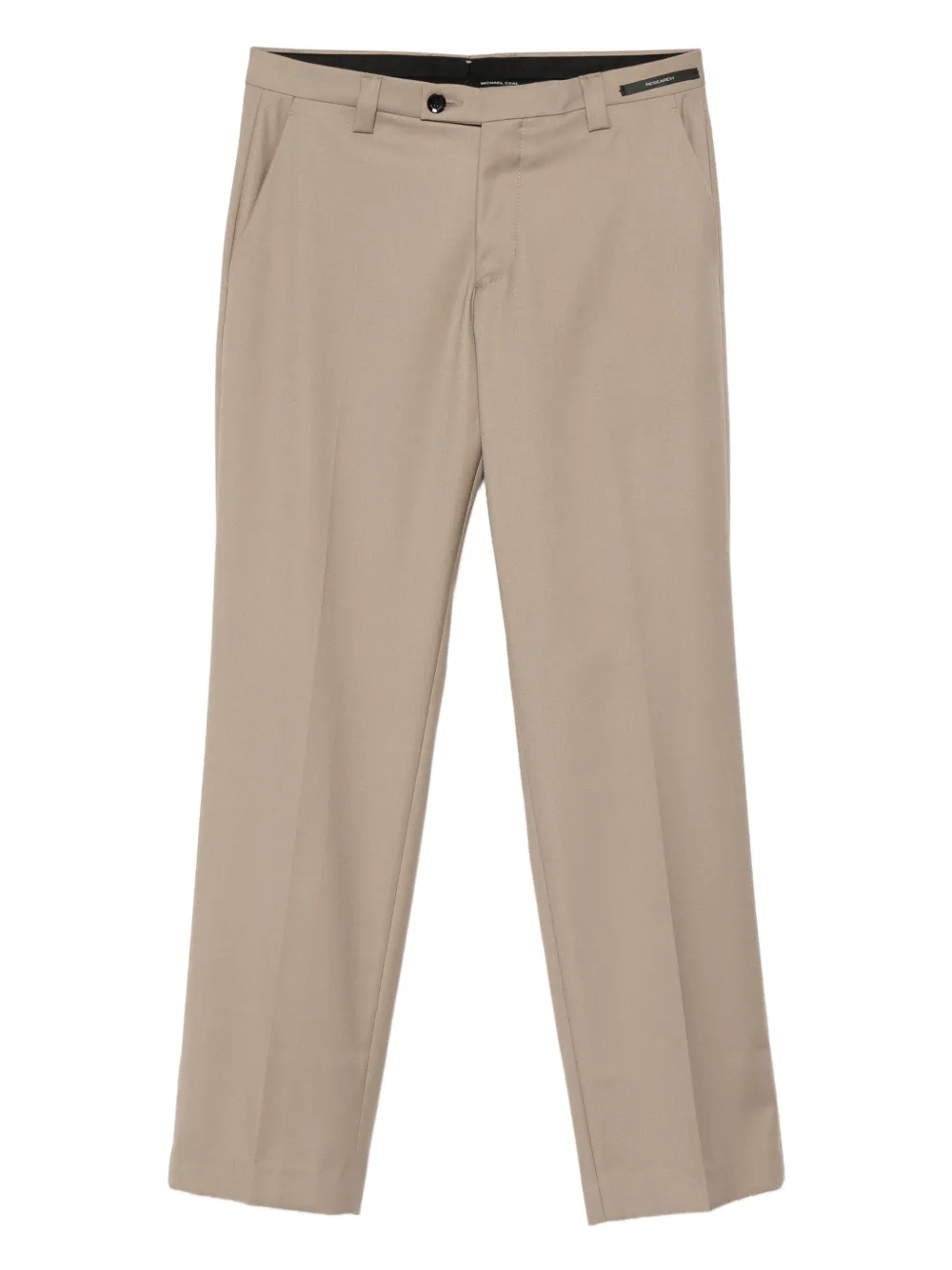 michael coal straight-leg trousers | Neutrals | Image 1