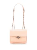CHANEL Pre-Owned 2017-2018 Mini Quilted Caviar CC Box Flap shoulder bag - Pink