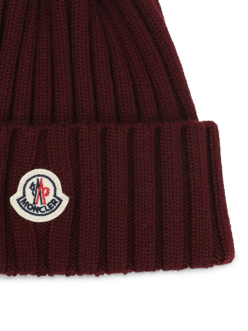 Moncler ribbed pompom-detail beanie | Image 2