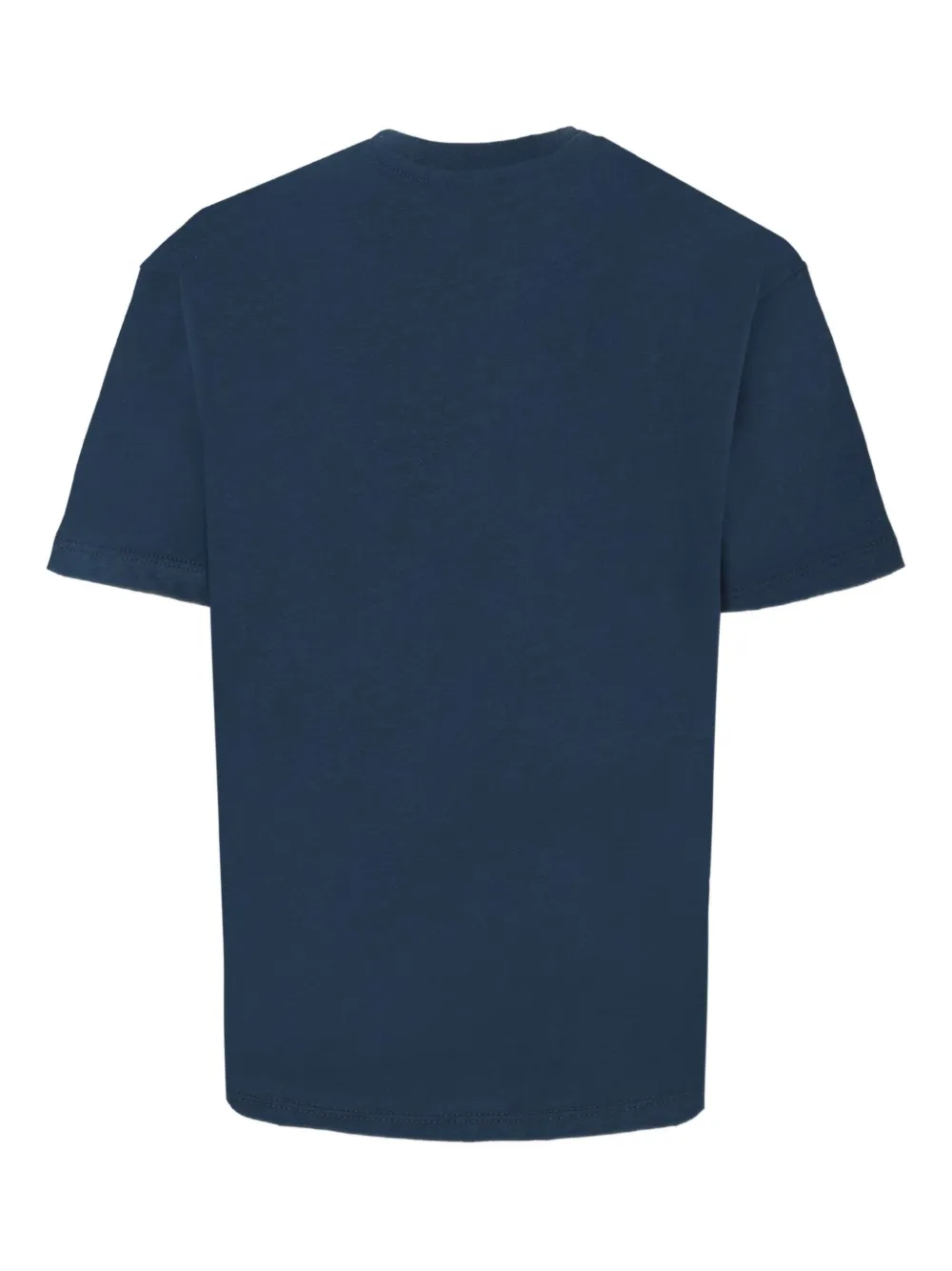 MSGM Kids short-sleeve slogan T-shirt Blauw