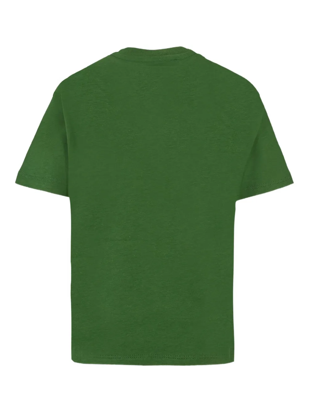 MSGM Kids logo-print short-sleeve T-shirt Groen