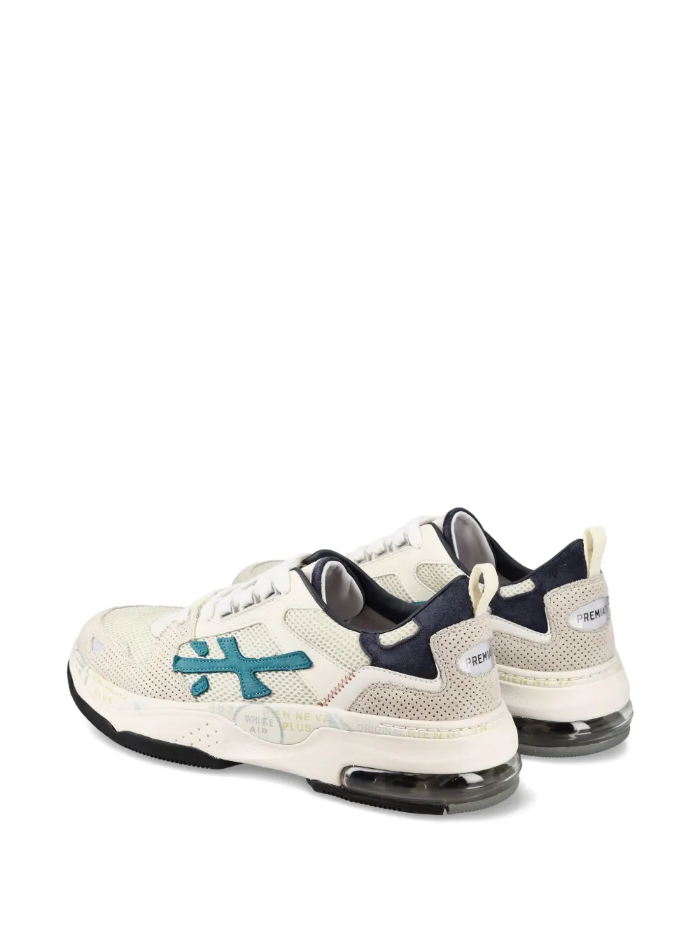 Premiata Drake mesh-panel sneakers Neutrals
