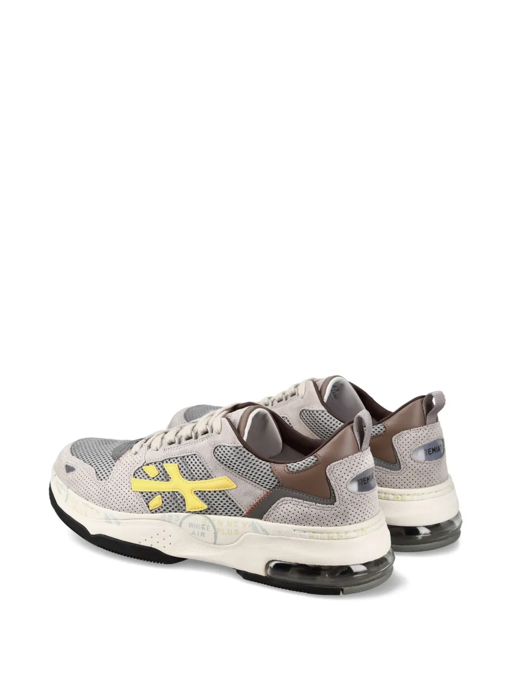 Premiata Drake sneakers met mesh vlak Grijs