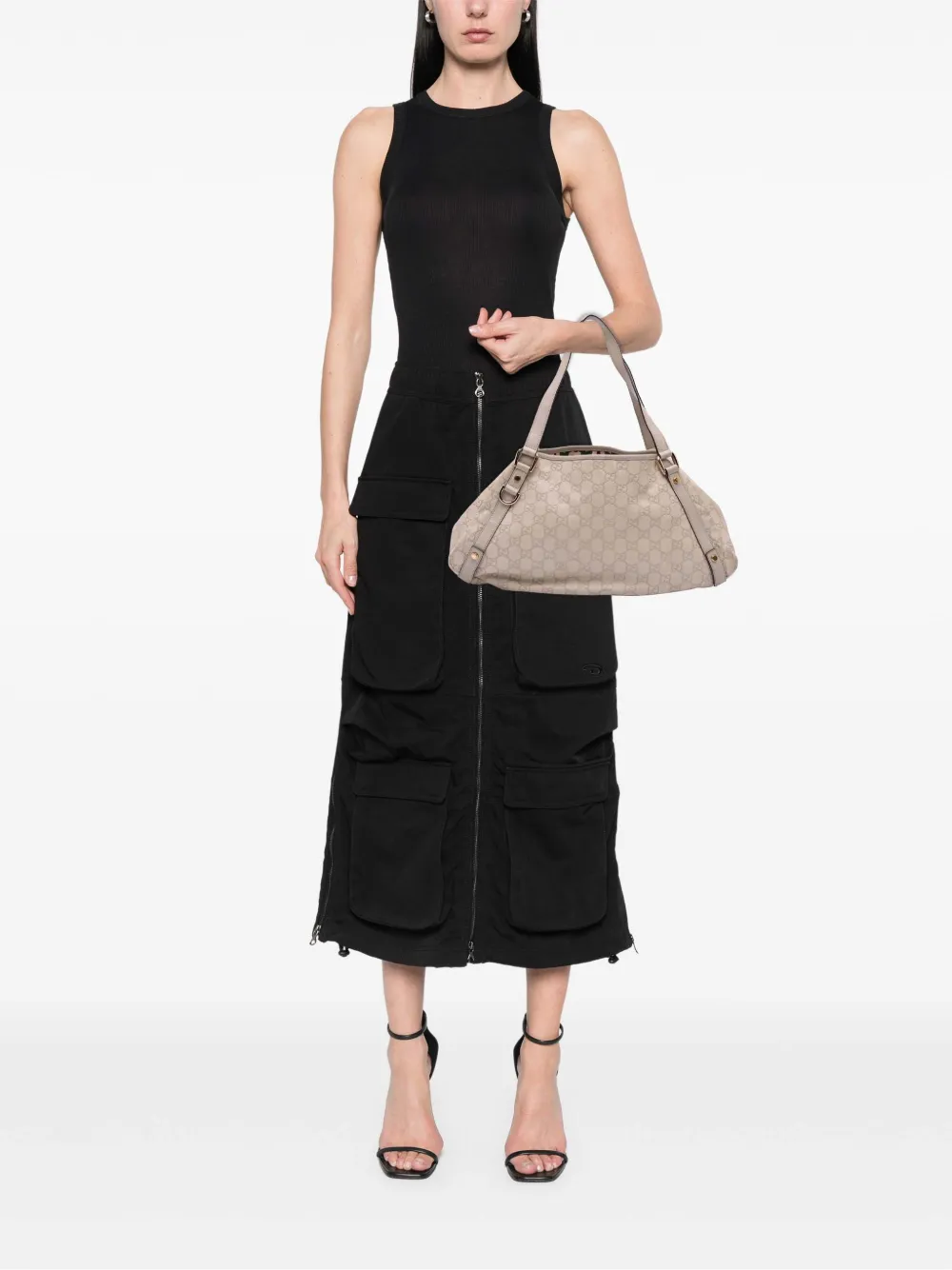 Gucci Pre-Owned 2016-2025 Medium Guccissima Abbey D Ring tote bag | Pre-Owned | Image 2
