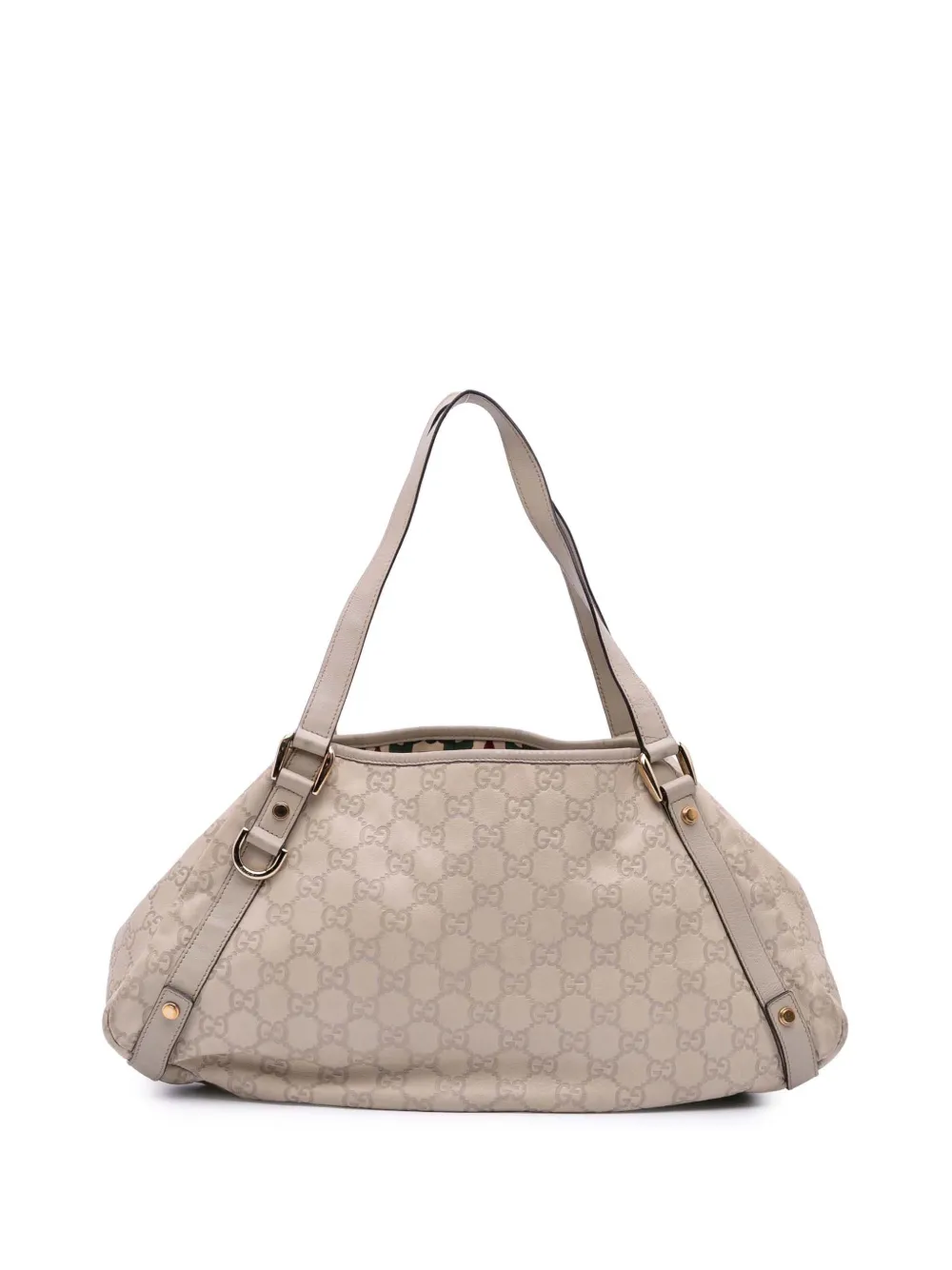 Gucci Pre-Owned 2016-2025 Medium Guccissima Abbey D Ring tote bag | Brown | Image 1