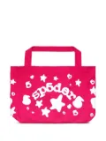 SP5DER star-print tote bag - Pink