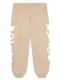 SP5DER logo-print sweatpants - Neutrals