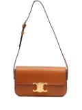 Céline Pre-Owned 2021 Shiny Calfskin Claude shoulder bag - Brown