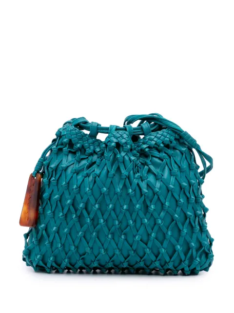 CHANEL Pre-Owned 1997-1999 Woven Lambskin Drawstring Pouch crossbody bag