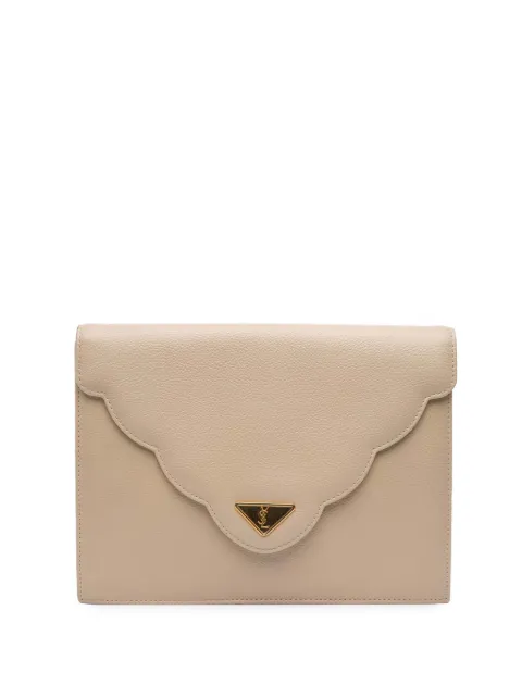 Saint Laurent Pre-Owned 20th Century Leather clutch bag