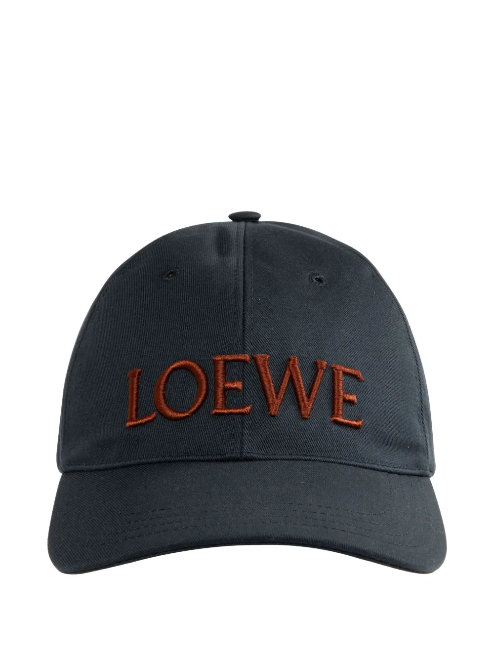 Loewe Logo-embroidered Baseball Cap In Blue