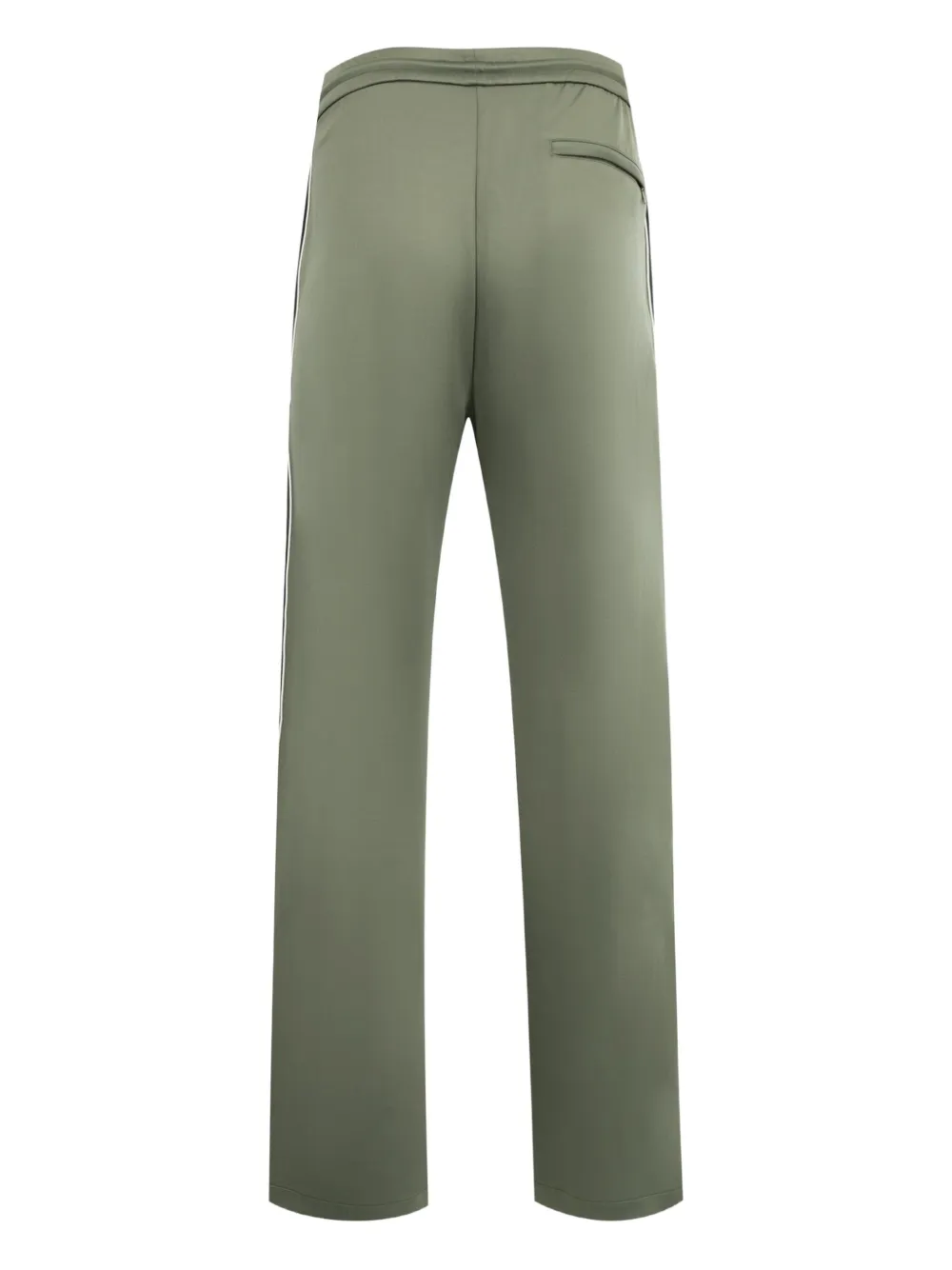 LOEWE drawstring side-stripe trousers - Groen
