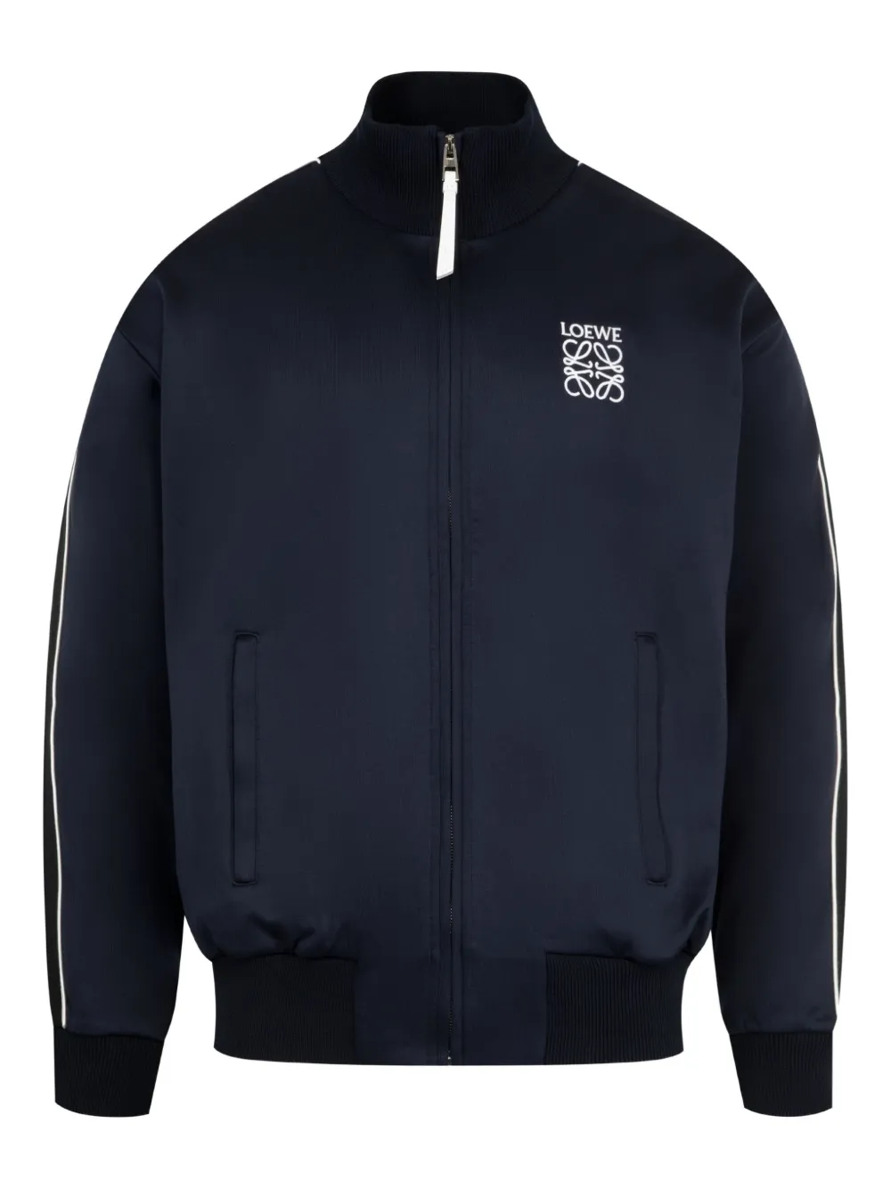 Loewe Tracksuit Jacket In Technical Jersey In Blue