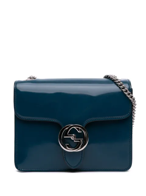 Gucci Pre-Owned 2016-2025 Small Polished Calfskin Interlocking G Dollar crossbody bag