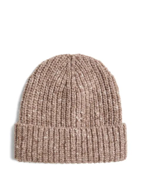 Brunello Cucinelli Kids ribbed cashmere beanie