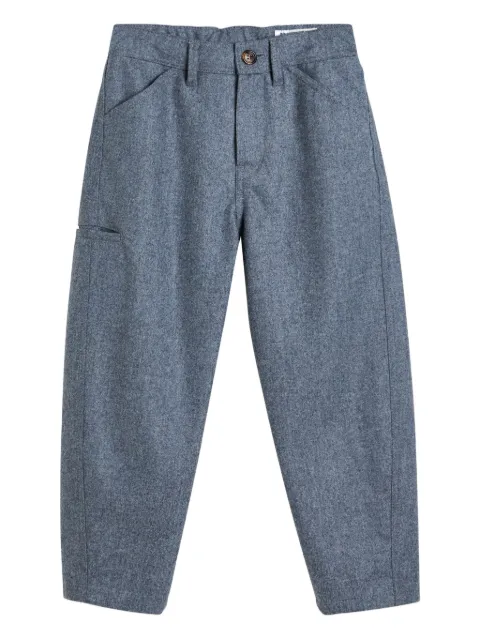 Brunello Cucinelli Kids pantalones casuales con bolsillos