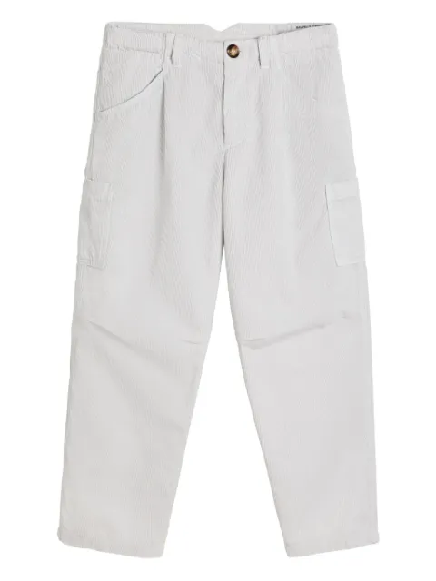 Brunello Cucinelli Kids corduroy cargo casual trousers