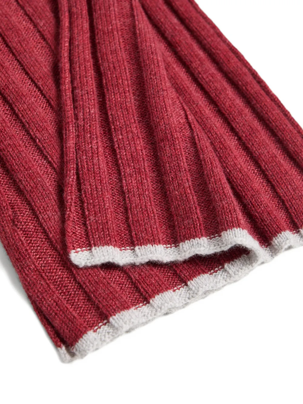 Brunello Cucinelli Kids mascada de cachemira tejida | Accesorios para niña | Image 2