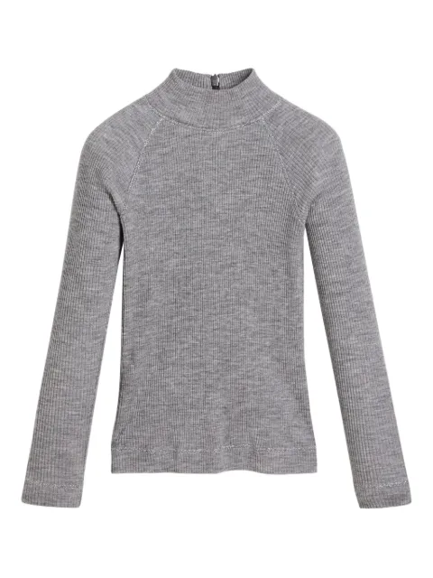 Brunello Cucinelli Kids ribbed high-neck top