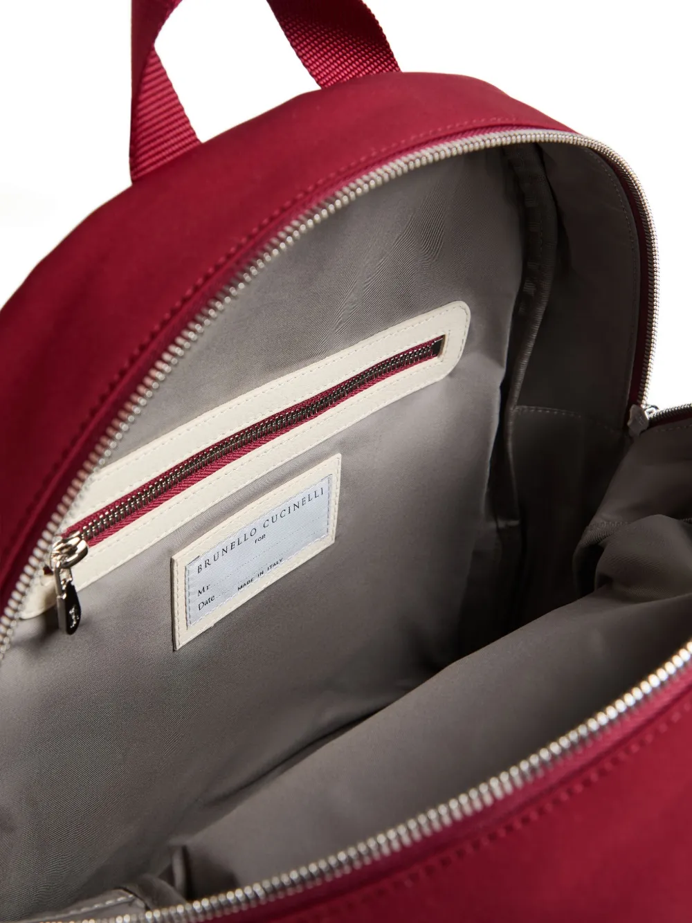 Brunello Cucinelli Kids Rugzak met rits Beige