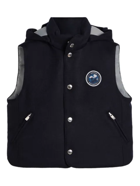 Brunello Cucinelli Kids embroidered-logo gilet