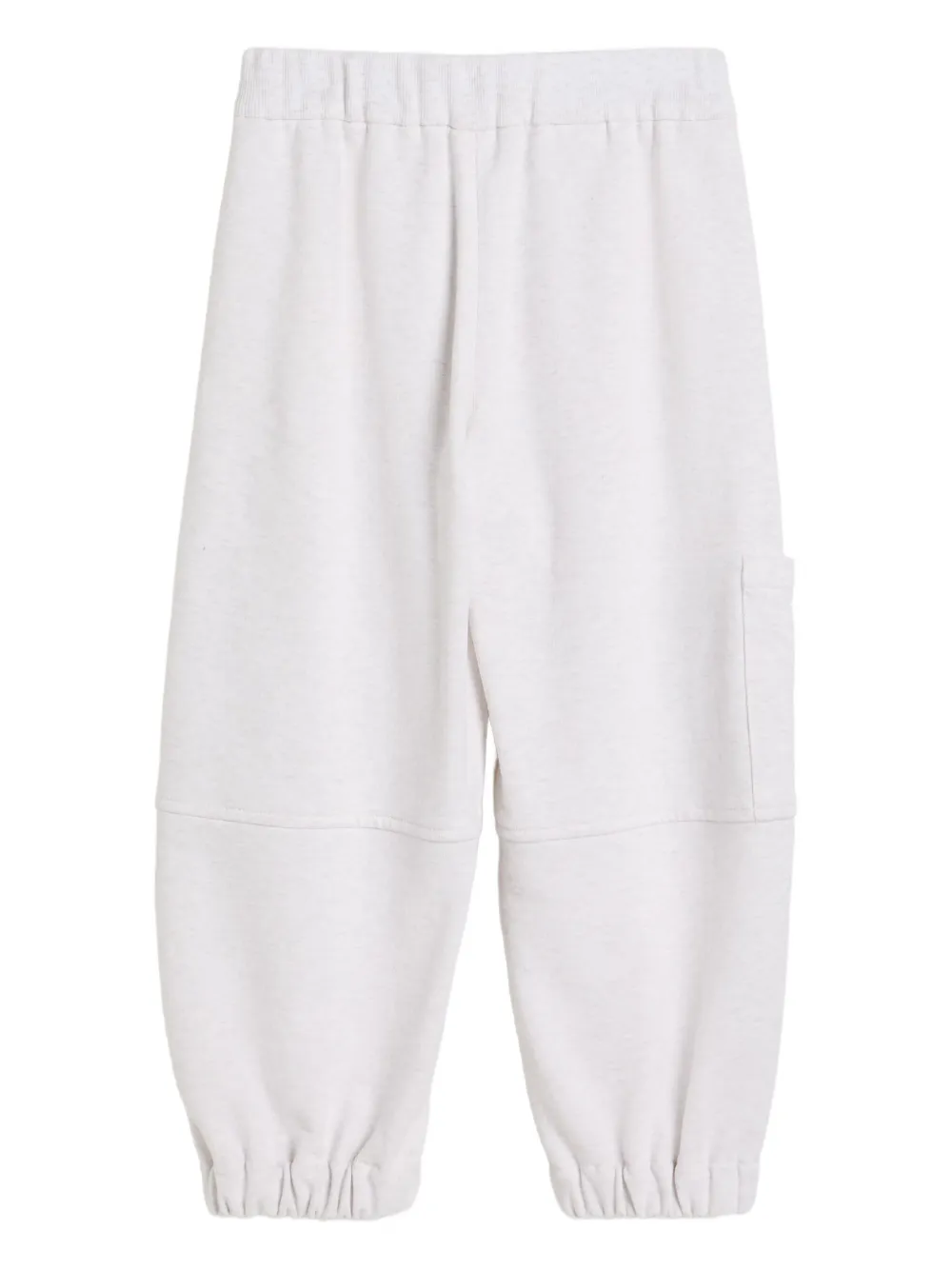 Brunello Cucinelli Kids Trainingsbroek met geborduurd logo Grijs