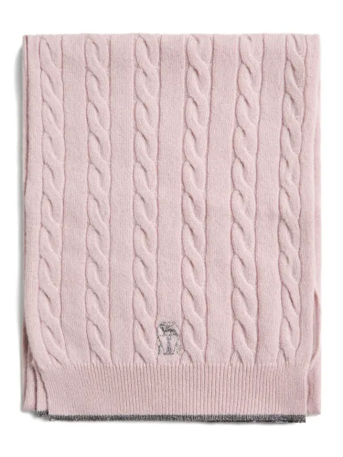 Brunello Cucinelli Kids cable-knit scarf