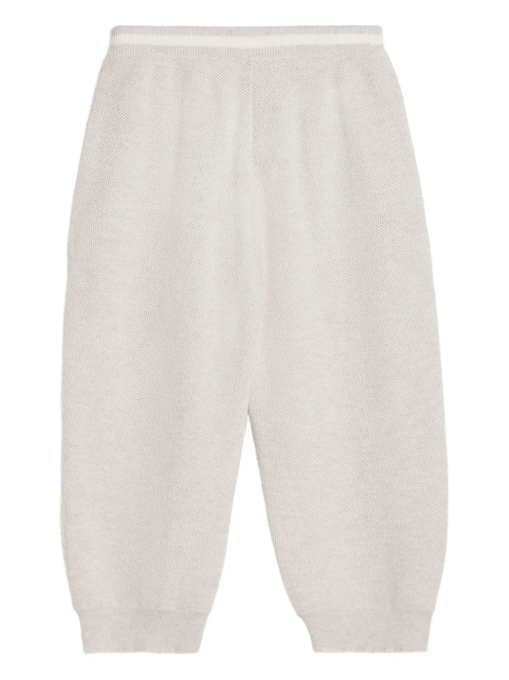 Brunello Cucinelli Kids Kasjmier broek Beige