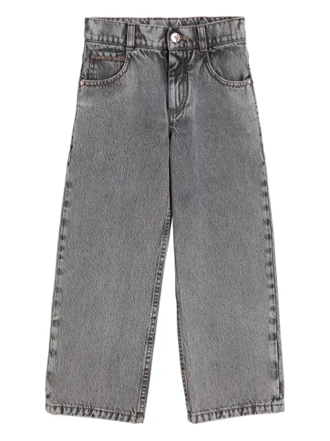 Brunello Cucinelli Kids pantalones con cinco bolsillos