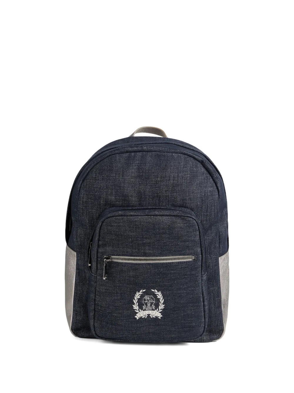 Brunello Cucinelli Kids Sparkling rugzak van spijkerstof Blauw