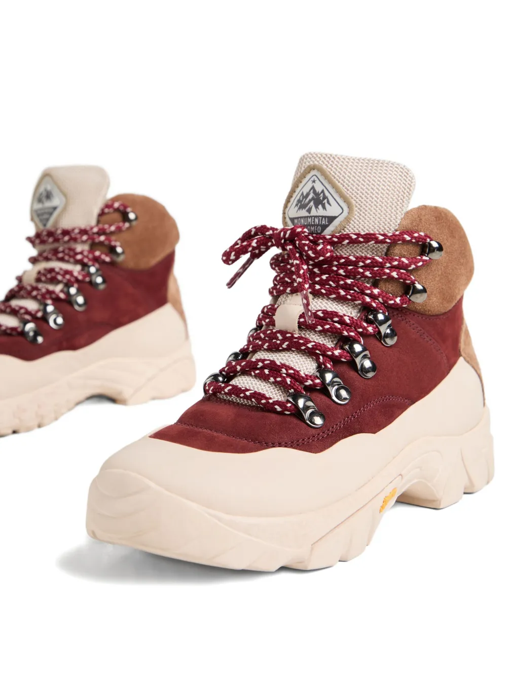 Brunello Cucinelli Kids Veterlaarzen met vlakken Rood