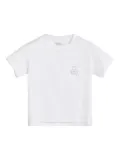 Brunello Cucinelli Kids Bernie Baby pocket T-shirt - White