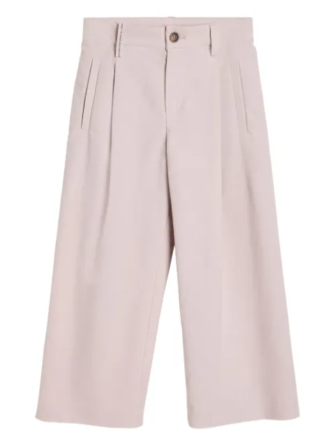 Brunello Cucinelli Kids pleated-front trousers