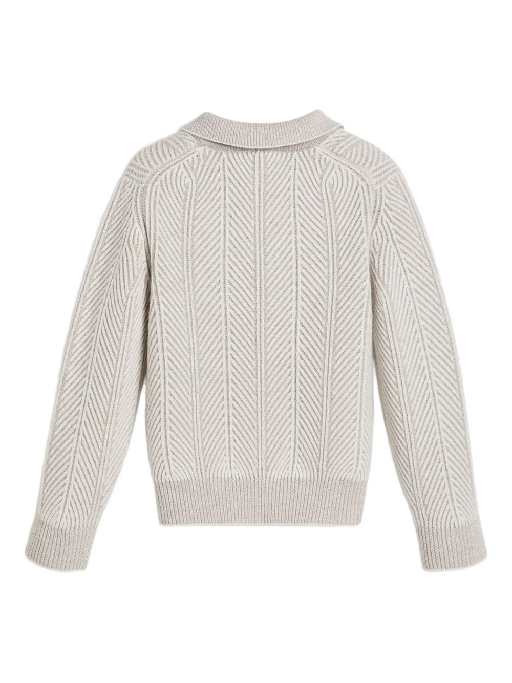 Brunello Cucinelli Kids Vanisé trui met polokraag Wit