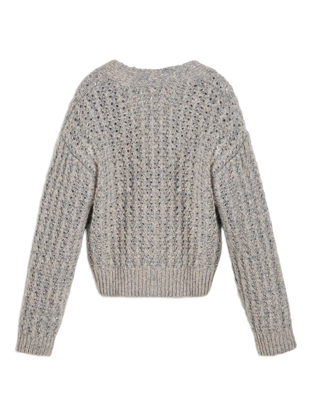 Brunello Cucinelli Kids Dazzling button-down cardigan | Girls Cardigans | Image 2