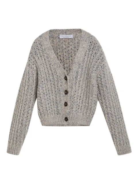 Brunello Cucinelli Kids Dazzling vest met knopen