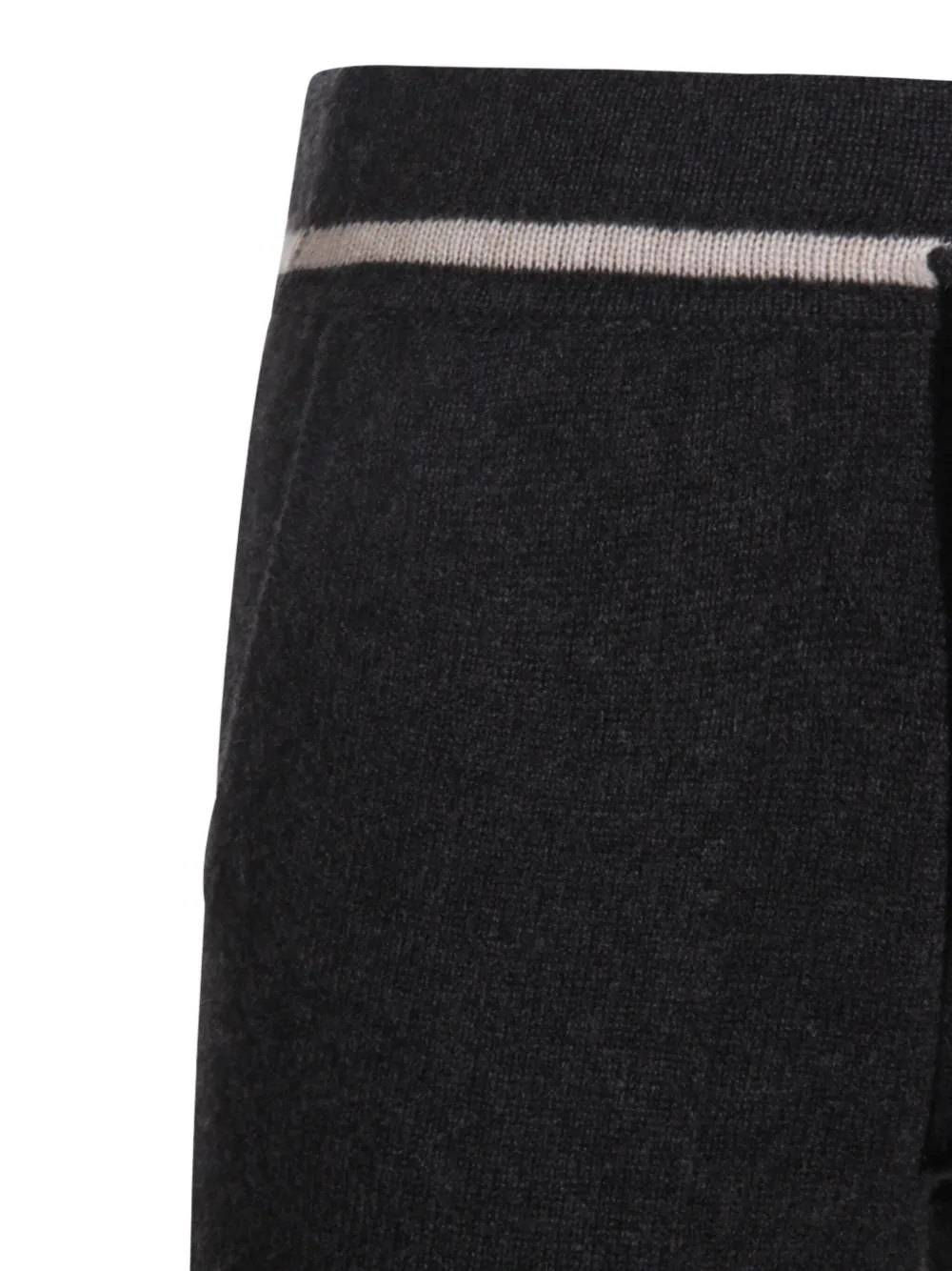 Eleventy Drawstring-waist Straight Trousers In Gray