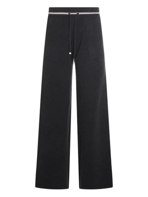 Eleventy drawstring-waist straight trousers